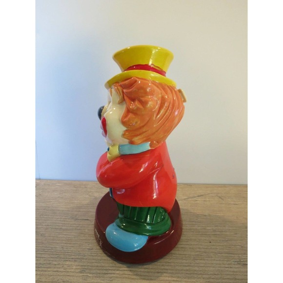 Vintage 1985 Del Monte Big Top Bonanza Clown Coin Bank Plastic Promo Advertising - Picture 9 of 11
